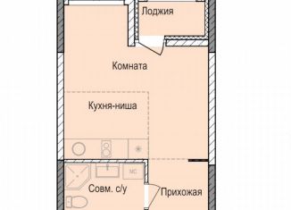 Продаю квартиру студию, 24.9 м2, Ижевск, жилой комплекс Норвежский Лес, 20