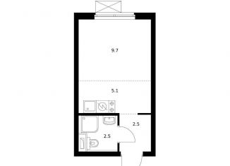 Продажа квартиры студии, 20 м2, Екатеринбург, метро Чкаловская, жилой комплекс Исеть Парк, 6