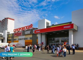 2-ком. квартира на продажу, 55.5 м2, Ростов-на-Дону, улица Юрия Дубинина, 1, ЖК Суворовский