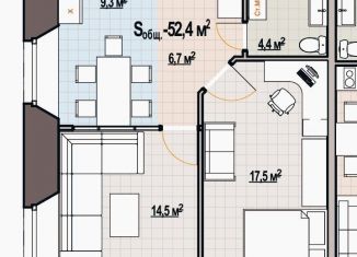 Продам офис, 52.5 м2, Ярославль, улица Калмыковых, 2