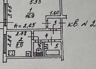 Продается однокомнатная квартира, 33.8 м2, Воронеж, улица 9 Января, 110