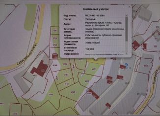 Продаю земельный участок, 1.5 сот., Алупка