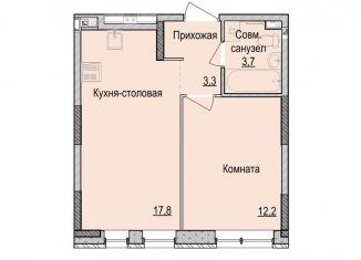 Продается 1-комнатная квартира, 37 м2, Ижевск, жилой район Культбаза