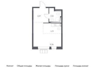 Продается квартира студия, 27 м2, село Ям