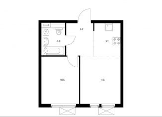 Продам двухкомнатную квартиру, 36.2 м2, Котельники