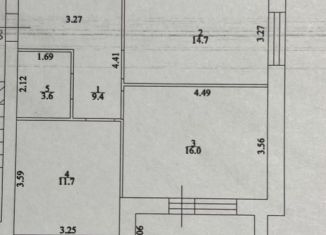 Продается 2-ком. квартира, 58 м2, Краснослободск, ЖК Изумрудный город, улица Чулкова, 3