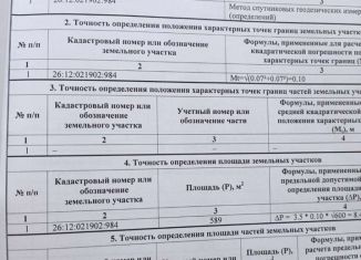 Земельный участок на продажу, 6 сот., Ставрополь, площадь Ленина, микрорайон № 2