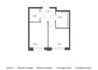 Продажа 1-комнатной квартиры, 31 м2, Тюменская область, жилой комплекс Чаркова 72, 1.4