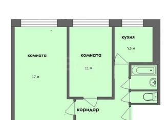 Продам двухкомнатную квартиру, 48 м2, село Недельное