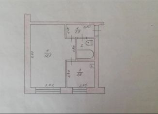 Продается 1-ком. квартира, 30.2 м2, Суровикино, улица Орджоникидзе, 54