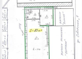 Сдается торговая площадь, 83 м2, Амурская область, Советская улица, 9