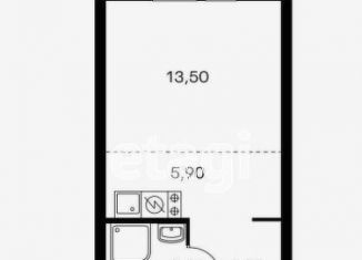 Продается квартира студия, 25.5 м2, Котельники, Сосновая улица, 1к8, ЖК Оранж Парк