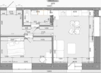 Продается 2-комнатная квартира, 52.7 м2, Красноярск, Краснодарская улица, 40/4, ЖК Арбан Смарт на Краснодарской