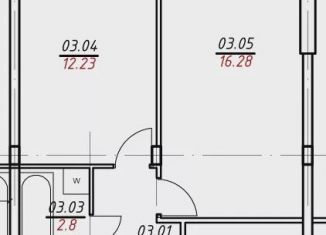 Продается 1-ком. квартира, 44 м2, деревня Скрылья, деревня Скрылья, 278