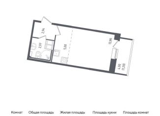 Продаю квартиру студию, 26 м2, Санкт-Петербург, жилой комплекс Живи в Рыбацком, к73