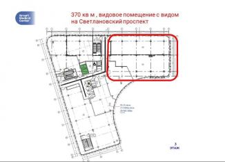 Сдаю торговую площадь, 370 м2, Санкт-Петербург, Светлановский проспект, 85, метро Гражданский проспект