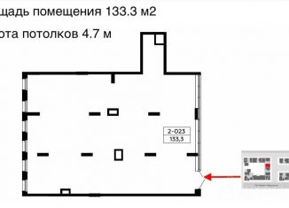 Сдам в аренду торговую площадь, 133 м2, Москва, жилой комплекс Бунинские Кварталы, к2.4