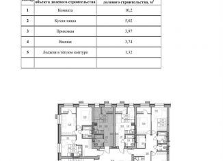 Квартира на продажу студия, 24.3 м2, Татарстан, Вторая Ударная улица, 6