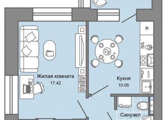 Продается 1-комнатная квартира, 37 м2, Кировская область