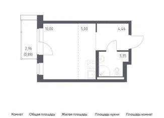 Квартира на продажу студия, 23.7 м2, Москва