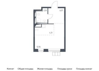 Продажа квартиры студии, 27 м2, Москва, жилой комплекс Алхимово, к12