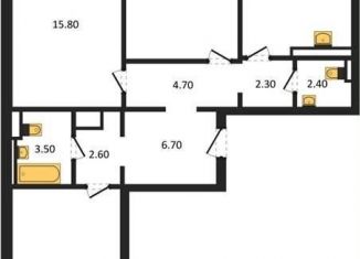 Продаю 3-комнатную квартиру, 86.5 м2, Воронеж, улица Загоровского, 5/2