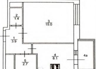 Продам 1-комнатную квартиру, 32.8 м2, Москва, Нововладыкинский проезд, 1к2, станция Окружная