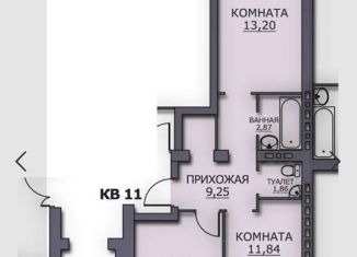 Продажа двухкомнатной квартиры, 54.7 м2, Кохма, Ивановская улица, 17Г