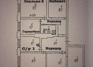 Продам пятикомнатную квартиру, 103.7 м2, Мурманск, улица Воровского, 15