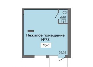 Продажа помещения свободного назначения, 37.48 м2, Воронеж, улица Лётчика Колесниченко, 67, Ленинский район