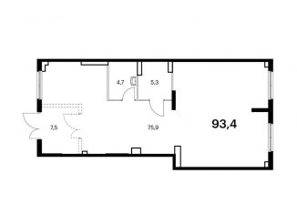 Продается помещение свободного назначения, 93.4 м2, Ярославль, улица Академика Колмогорова, 24, Фрунзенский район