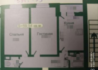 2-ком. квартира на продажу, 59.8 м2, Мурино, проспект Авиаторов Балтики, 5, ЖК Виктория
