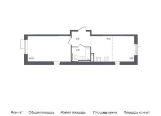 Продажа 2-комнатной квартиры, 48 м2, городской округ Солнечногорск, жилой комплекс Пятницкие Луга, к1/2