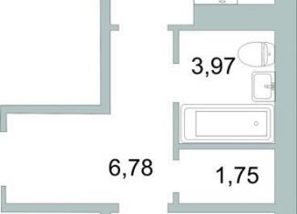 Продаю 1-ком. квартиру, 38.9 м2, деревня Борисовичи, улица Героя России Досягаева, 1