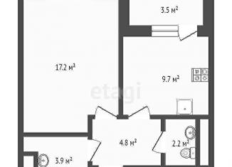 Продается однокомнатная квартира, 39.6 м2, посёлок Развилка, ЖК Римский