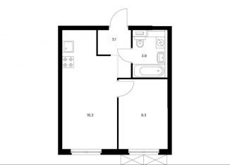 Продается 1-комнатная квартира, 32.5 м2, Москва, ЖК Руставели 14, жилой комплекс Руставели 14, к1/2