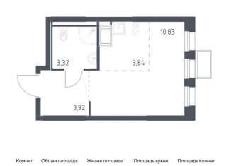 Продается квартира студия, 21.9 м2, Ленинский городской округ