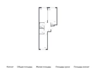 Продаю 3-ком. квартиру, 58.7 м2, Москва, жилой комплекс Молжаниново, к1, метро Пятницкое шоссе