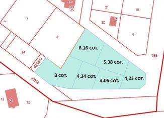 Продается земельный участок, 6.2 сот., деревня Яльгелево, Конная улица