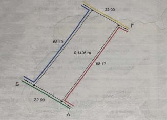 Продается участок, 15 сот., село Винницкое, Молодёжная улица