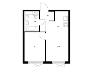Продаю 2-комнатную квартиру, 32.3 м2, Котельники