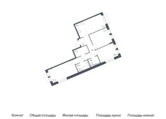 Продам трехкомнатную квартиру, 76.5 м2, Москва, Молжаниновский район, жилой комплекс Молжаниново, к5