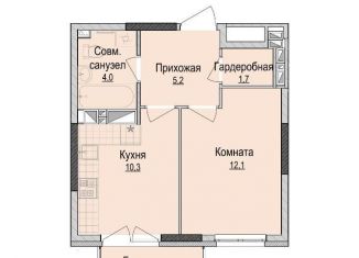 Однокомнатная квартира на продажу, 34 м2, Ижевск