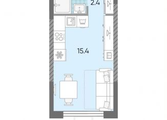 Продается квартира студия, 20.9 м2, Москва, Производственная улица, 17, метро Боровское шоссе