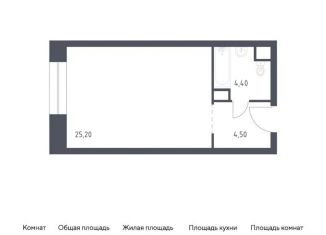 Продажа квартиры студии, 34.1 м2, Москва, Стремянный переулок, 2, метро Добрынинская