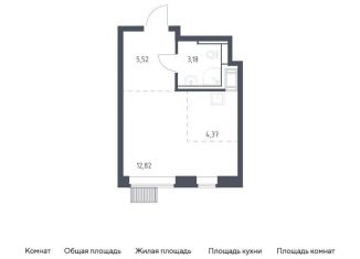 Продажа квартиры студии, 25.9 м2, деревня Путилково