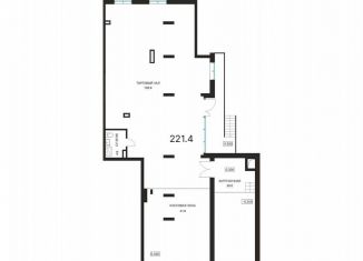 Торговая площадь на продажу, 221.4 м2, Пермь, 3-я Нейвинская улица, 5, Свердловский район