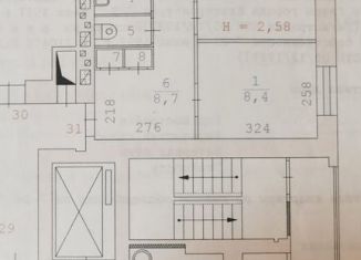 Продажа 2-комнатной квартиры, 43.1 м2, Екатеринбург, улица Папанина, 1, метро Уральская