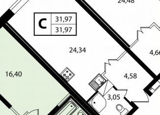 Продается квартира студия, 31.7 м2, Санкт-Петербург, проспект Юрия Гагарина, 7