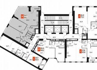 Продается трехкомнатная квартира, 85.6 м2, Москва, улица Академика Волгина, 2, ЮЗАО